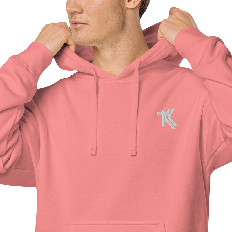 Pigment-dyed hoodie