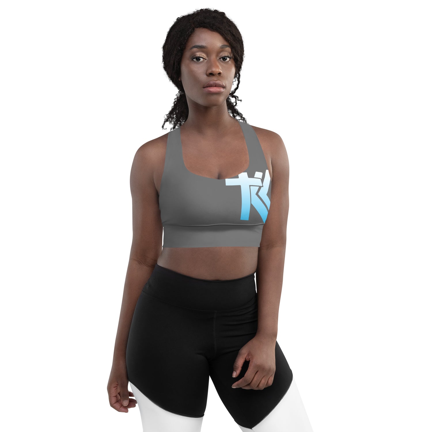 Longline sports bra