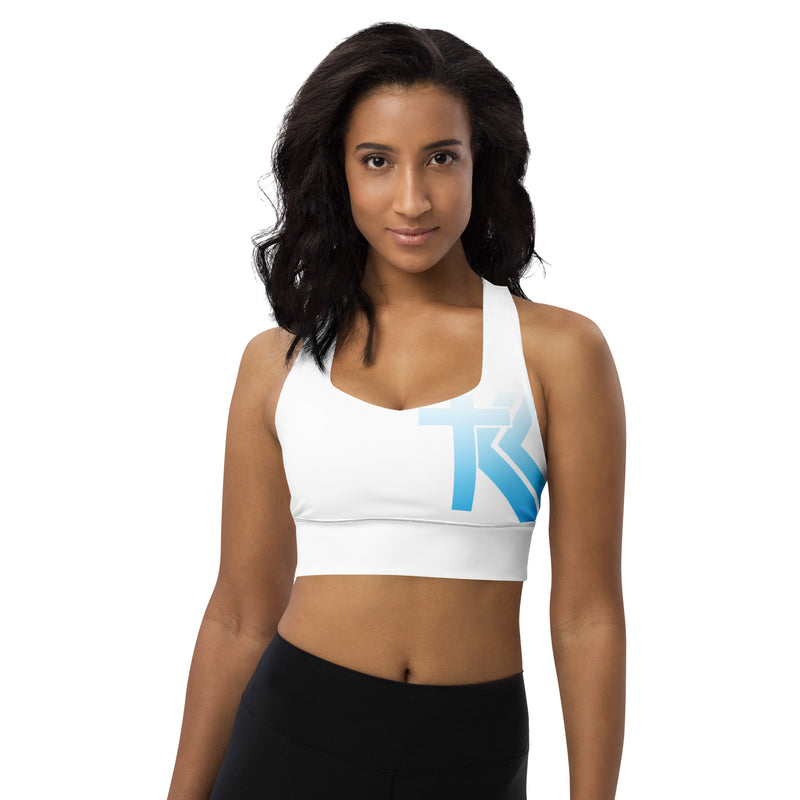 Longline sports bra