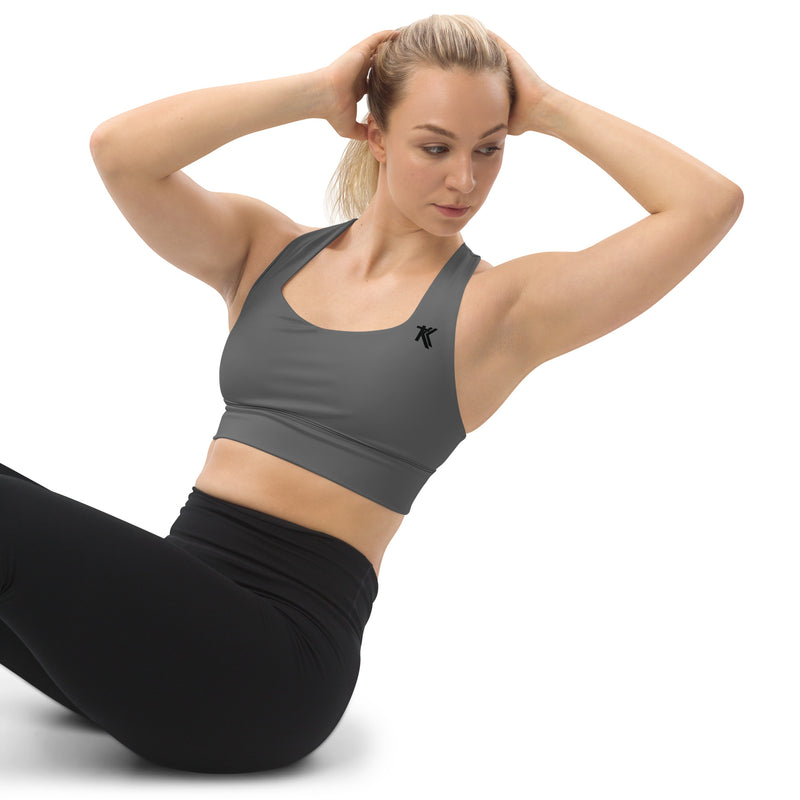 Longline sports bra