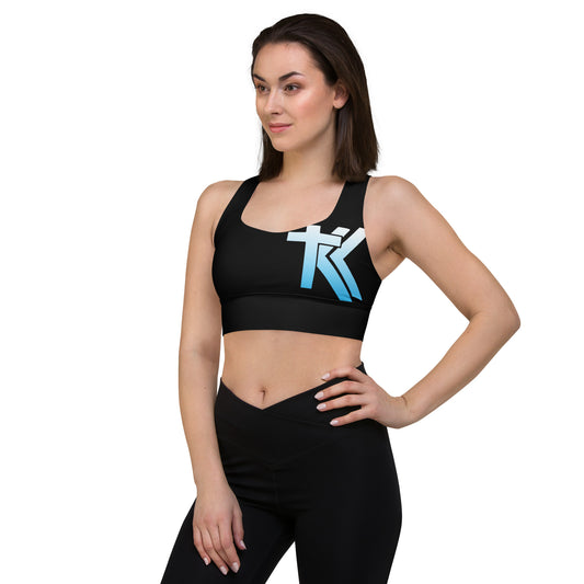 Longline sports bra