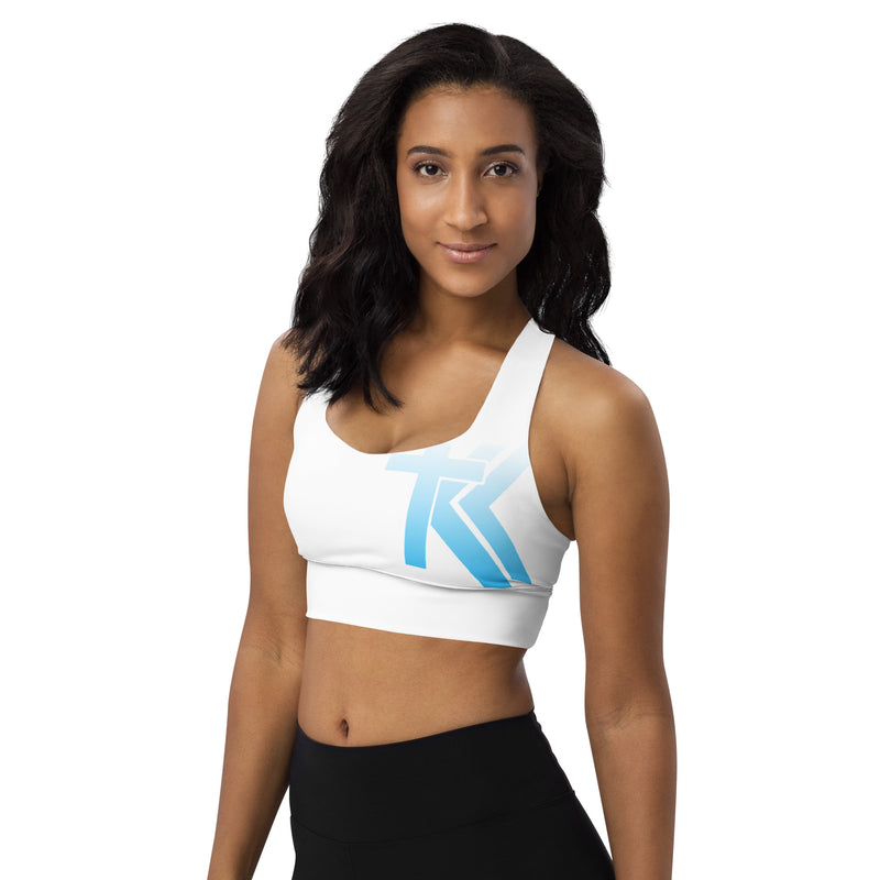 Longline sports bra