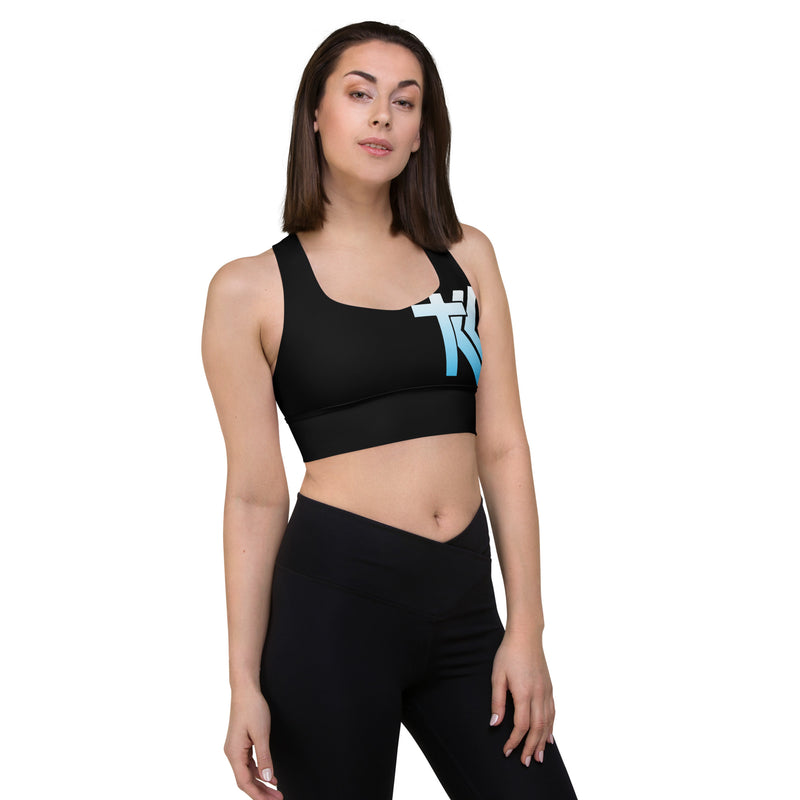 Longline sports bra