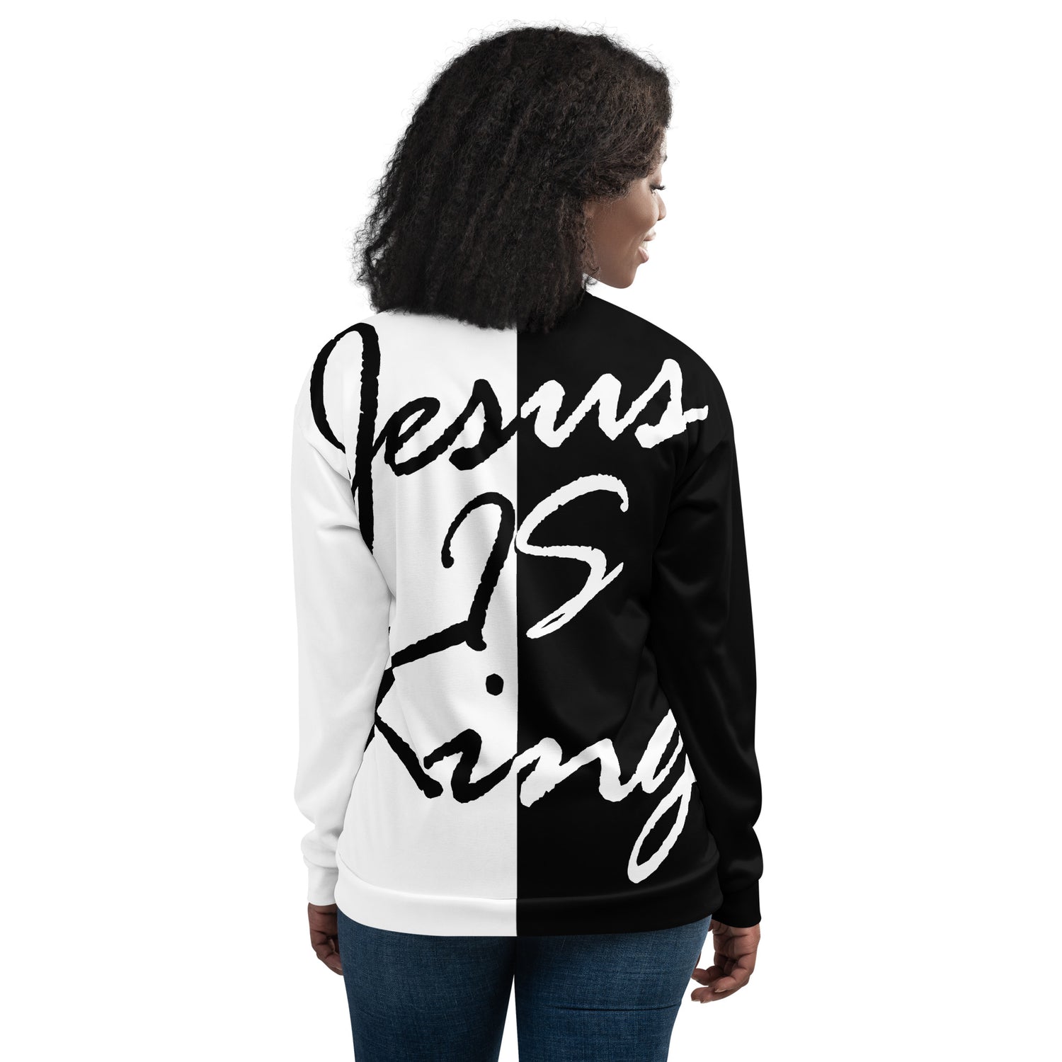 Jesus is King Bomber Jacket