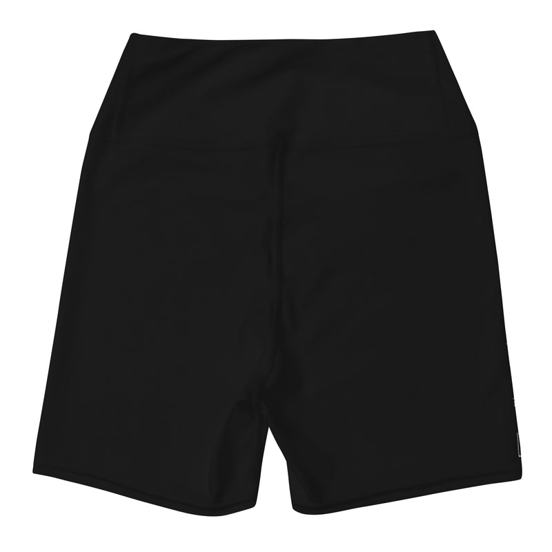 Psalm 29:10-11 Yoga Shorts