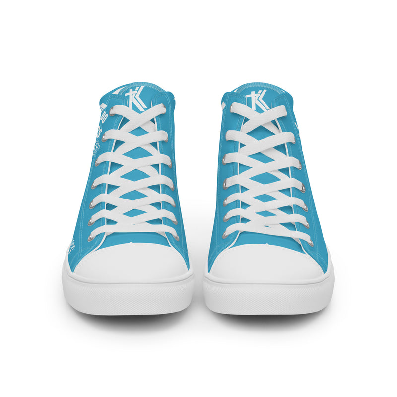 Men’s high top canvas shoes