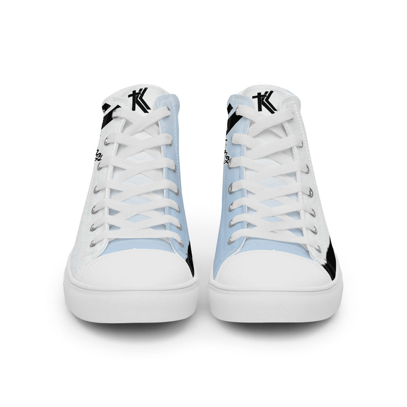 Men’s high top canvas shoes