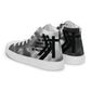 Men’s high top canvas shoes