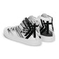 Men’s high top canvas shoes