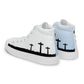 Men’s high top canvas shoes