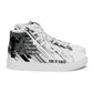 Men’s high top canvas shoes