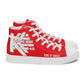 Men’s high top canvas shoes