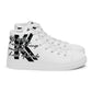 Men’s high top canvas shoes