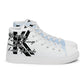 Men’s high top canvas shoes