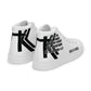 Men’s high top canvas shoes