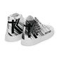 Men’s high top canvas shoes