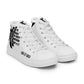 Men’s high top canvas shoes