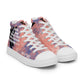 Men’s high top canvas shoes