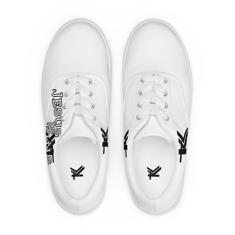 Men’s lace-up canvas shoes