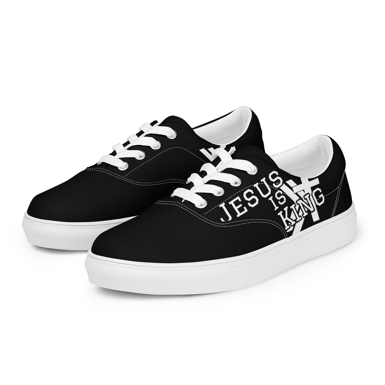 Men’s lace-up canvas shoes