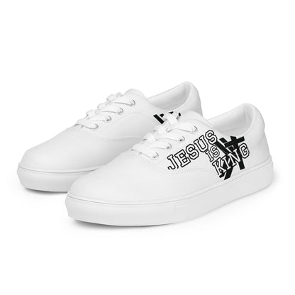 Men’s lace-up canvas shoes