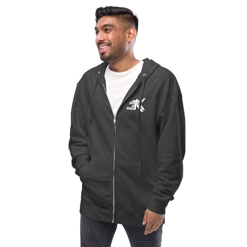 Fleece zip up jacket