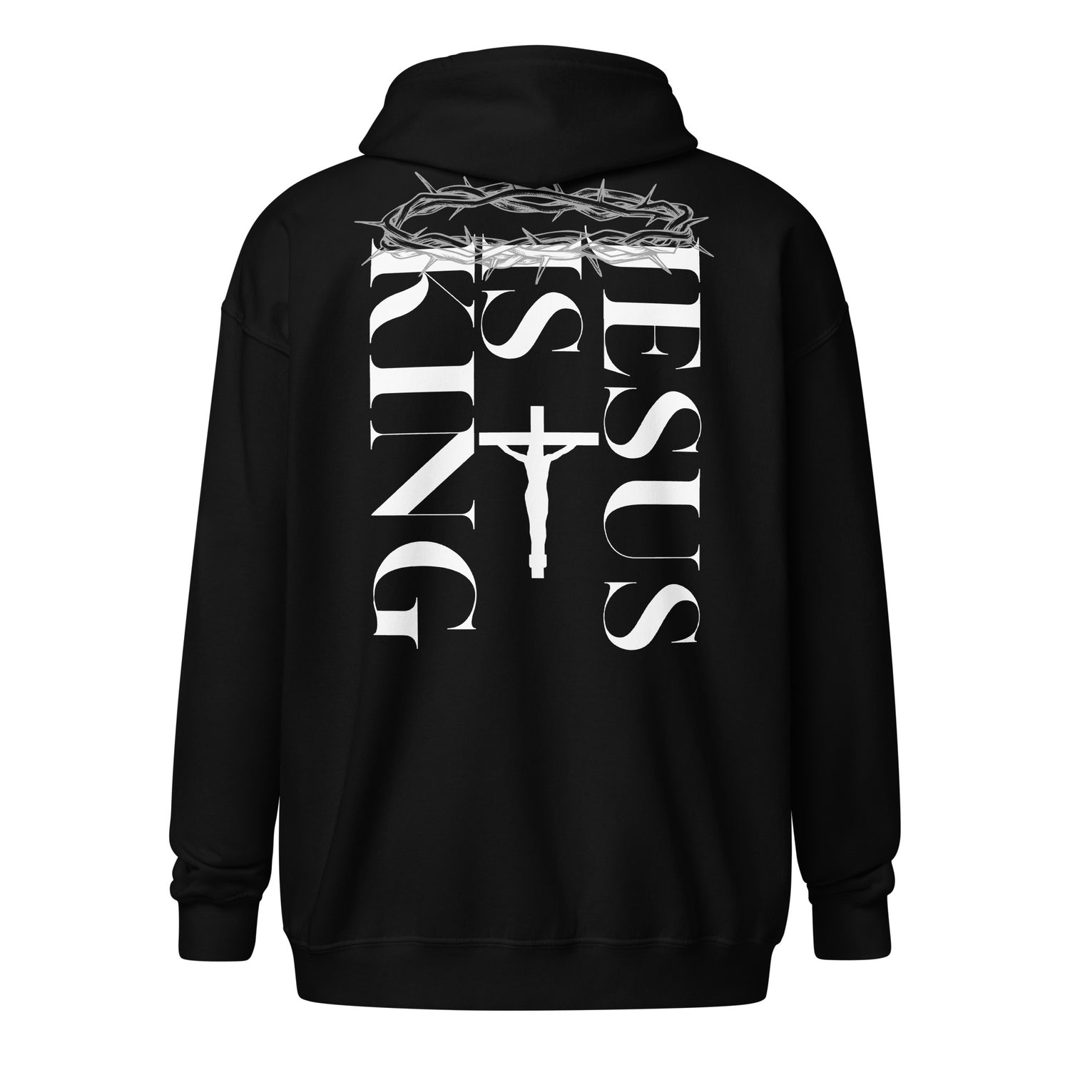 Jesus is King zip hoodie