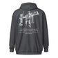 Psalm 29:10-11 heavy blend zip up