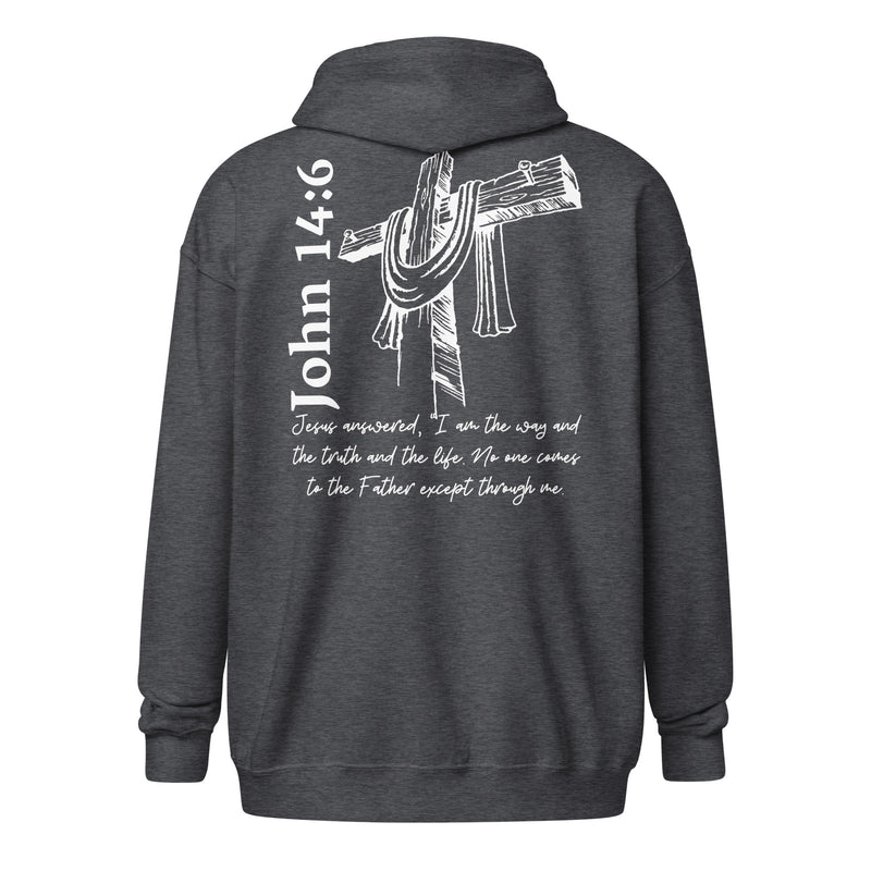 John 14:6 heavy blend zip up