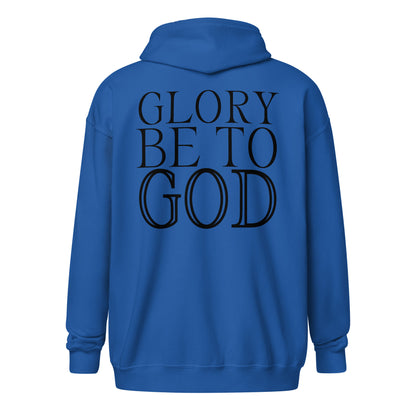 Glory to God heavy blend zip up