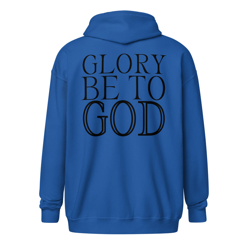 Glory to God heavy blend zip up