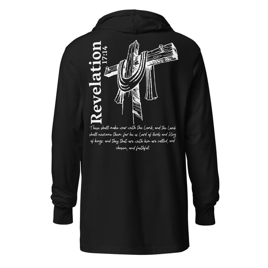 Revelation 17:14 Hooded long-sleeve