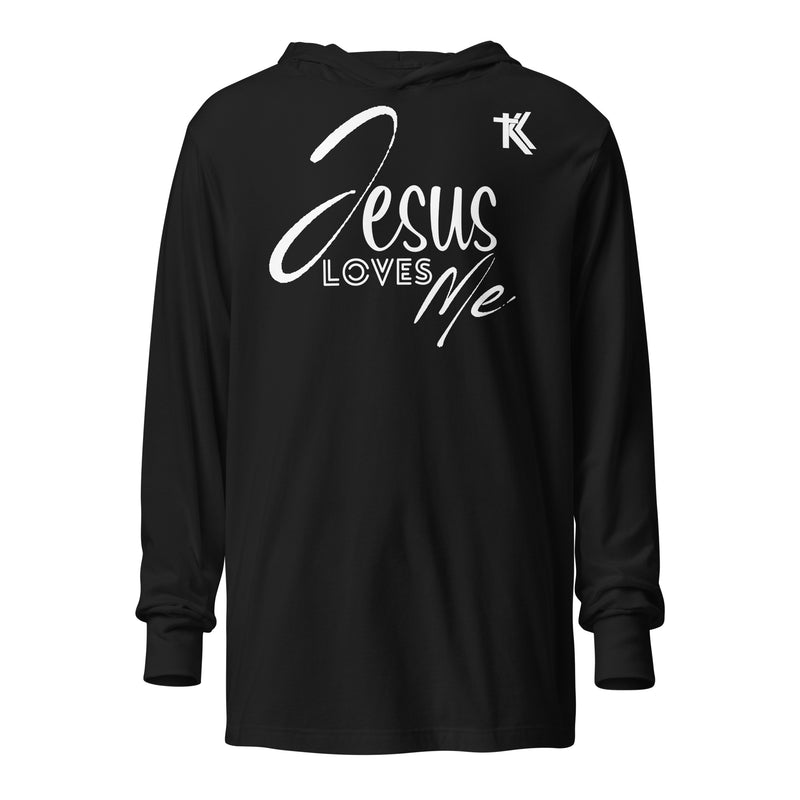 Hooded long-sleeve tee