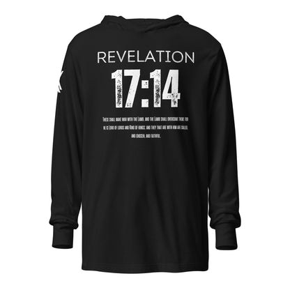 Revelation 17:14 Hooded long-sleeve