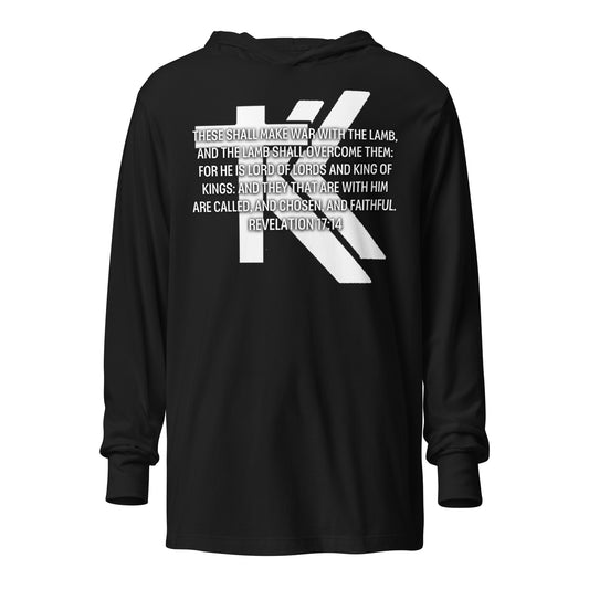 Revelation 17:14 Hooded long-sleeve