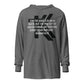 Romans 6:23 Hooded long-sleeve