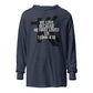 1 John 4:19 Hooded long-sleeve