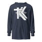 1 John 4:19 Hooded long-sleeve