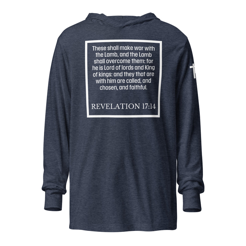 Revelation 17:14 Hooded long-sleeve