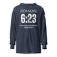 Romans 6:23 Hooded long-sleeve