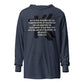 Isaiah 53:5 Hooded long-sleeve