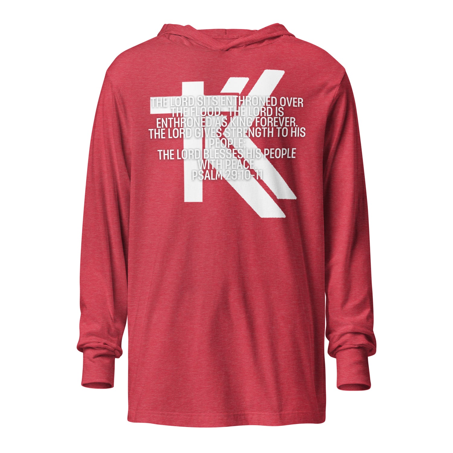 Psalm 29:10-11 long-sleeve