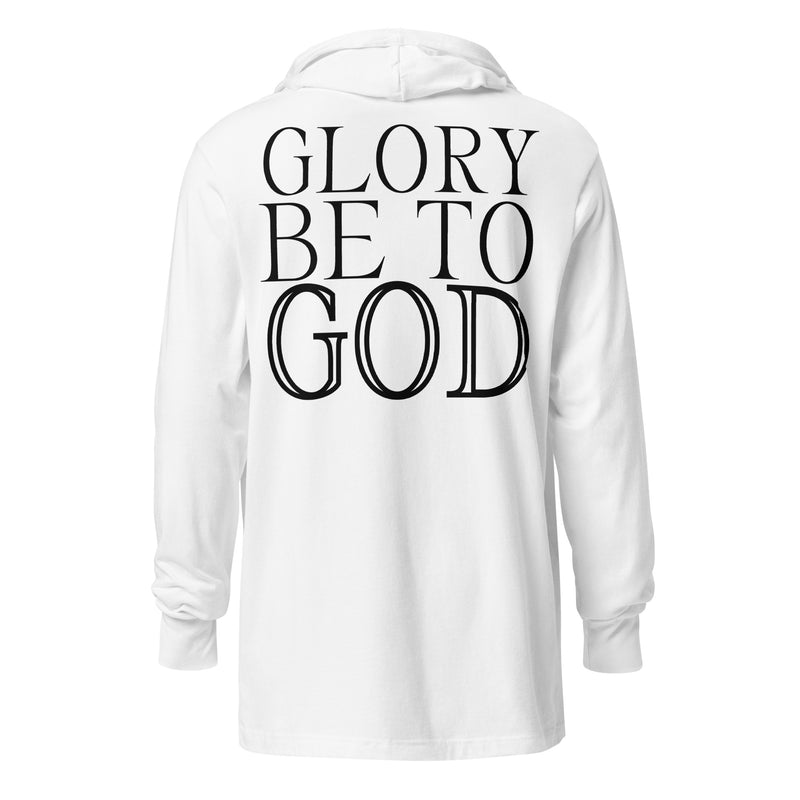 Glory to God Hooded long-sleeve