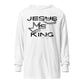 Jesus is King Hooded long-sleeve