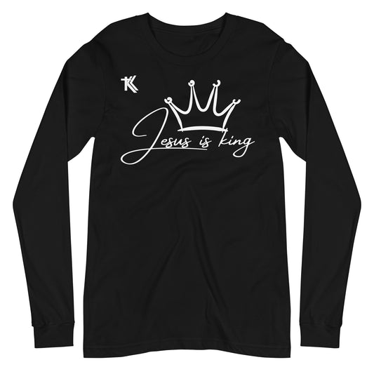 Jesus is King Long Sleeve Tee