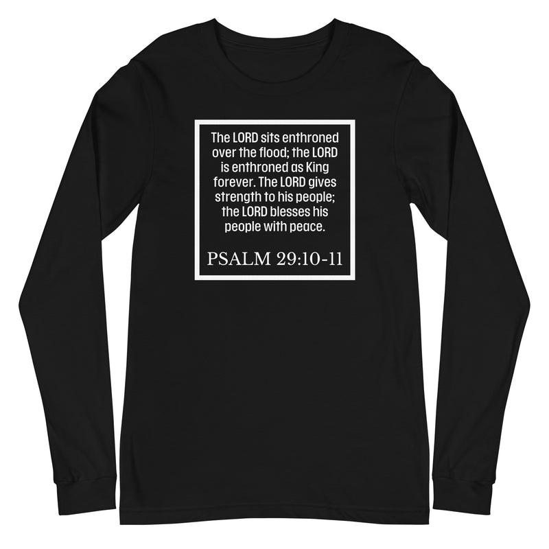 Psalm 29:10-11 Long Sleeve