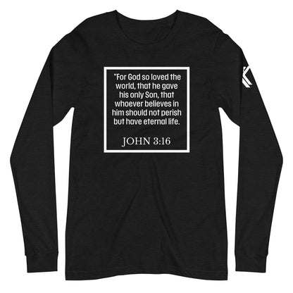 John 3:16 Long Sleeve