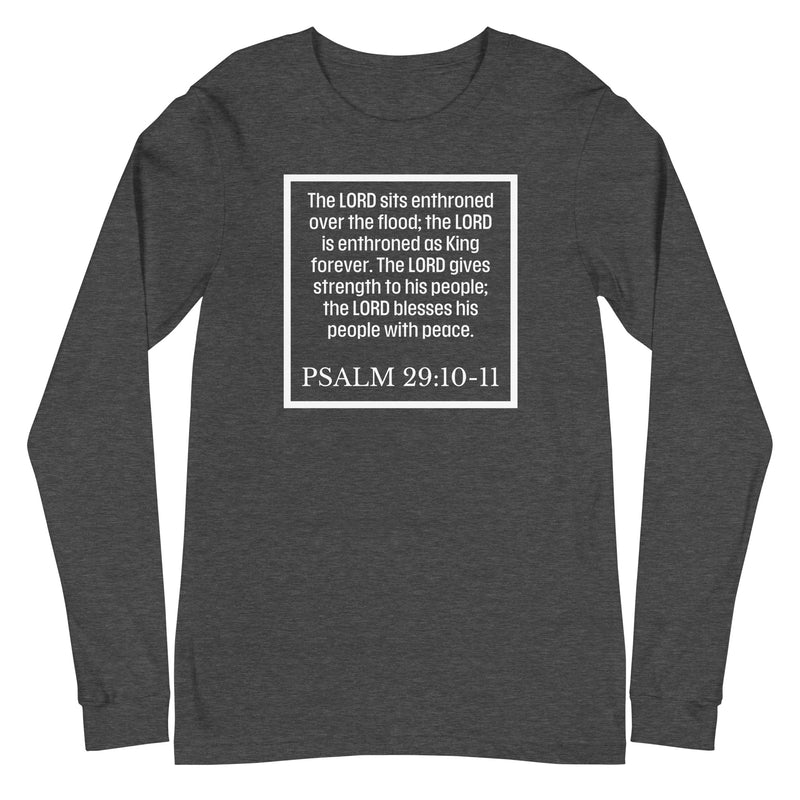 Psalm 29:10-11 Long Sleeve