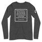 John 14:6 Long Sleeve