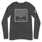 Isaiah 53:5 Long Sleeve